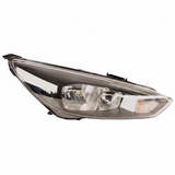 Certified Used Ford Focus Mk3 O/S (Driver) Headlight With DRL Black Insert 2014-2020 2060604